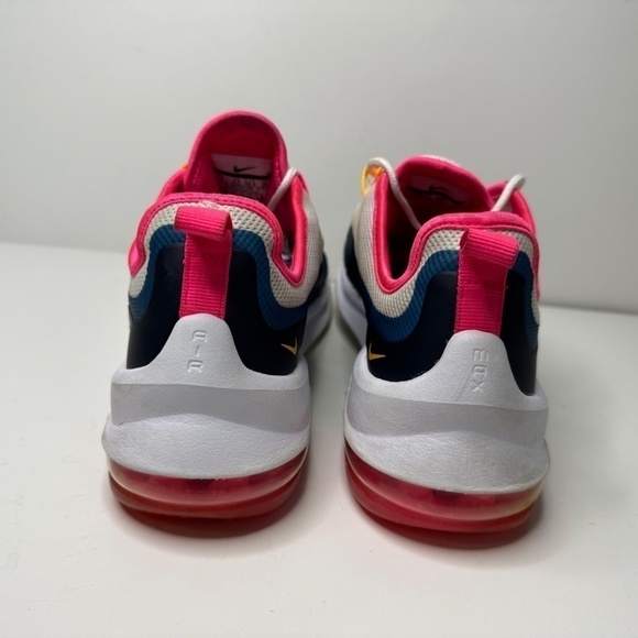 Nike Air Max Axis Women’s Trainers Sz 9 Hot Pink Navy Blue Blue White C15777-100 - Picture 7 of 11